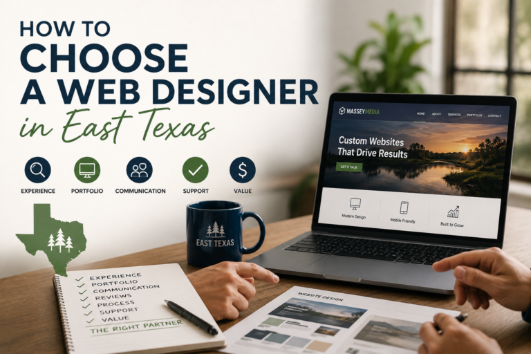 Web Designer in East Texas: 6 Smart Questions to Ask Before You Hire