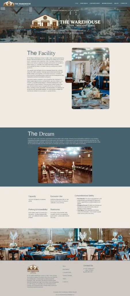 The Warehouse - Event Venue - Lufkin, TX