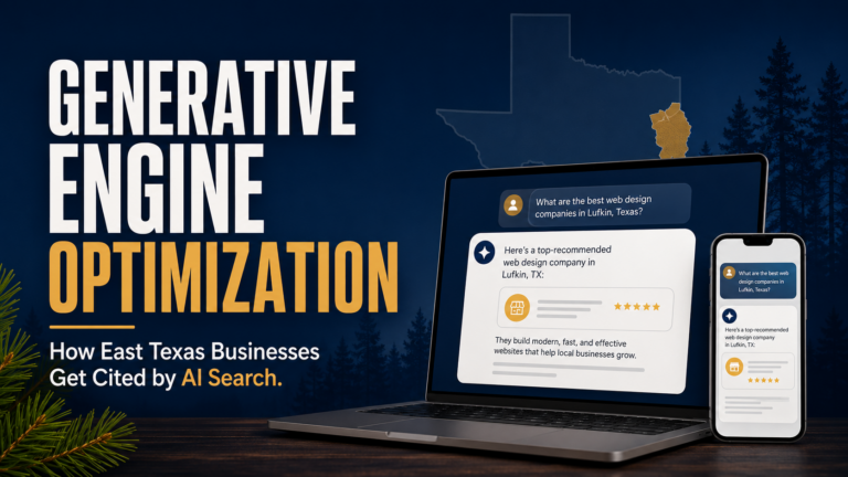 Generative Engine Optimization: 7 GEO Wins for East Texas